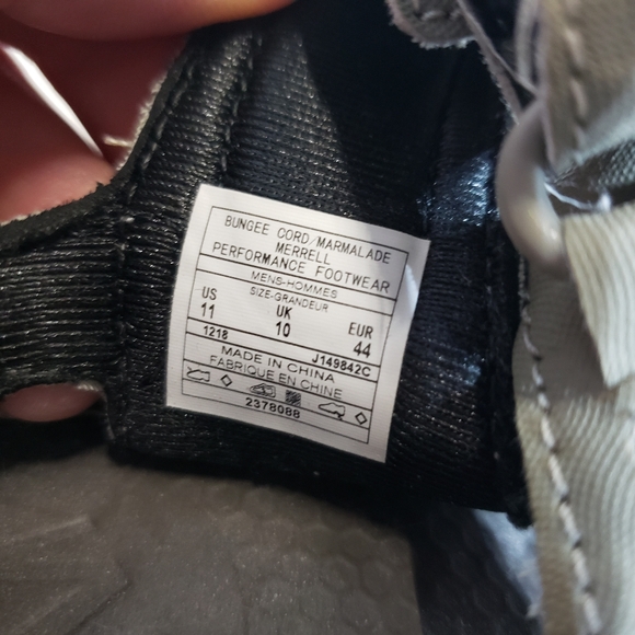 Merrell Men's Cedrus Convertible Hiking Sandals, size 11 velcro sporty grey - Picture 6 of 9